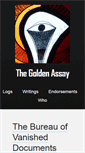Mobile Screenshot of goldenassay.com